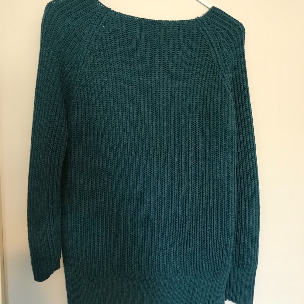 Turquoise Sweater Rue 21 - Picture 2 of 3